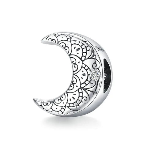 bamoer Genuine 925 Sterling Silver Halloween Owl Original CZ silver Charm for Brand Female DIY Bracelet Jewelry make SCC1616