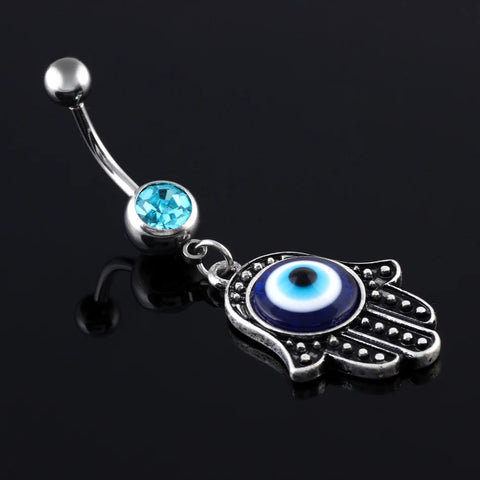 1PC Surgical Steel Belly Button Ring Crystal Navel Piercing Belly Button Piercings Earring for Navel Sexy Body Piercing Jewelry