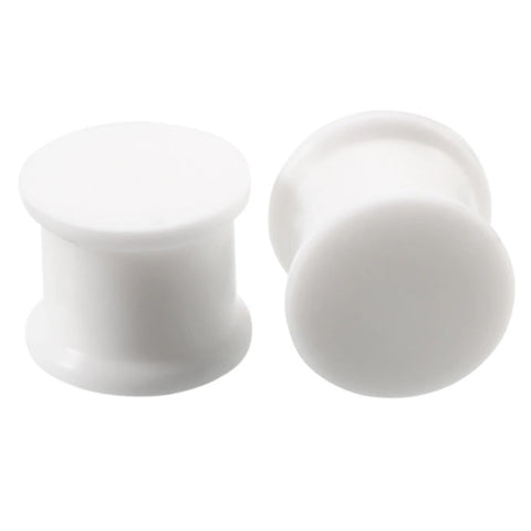 1 Pair Flexible Silicone Ear Plugs and Tunnels Ear Piercings Earlets Screwed Earring Expander Ear Gauges Body Jewelry Piercings