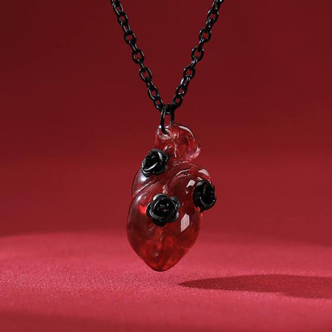 Gothic Geometric Resin Polishing Women's Rings Earrings Necklace