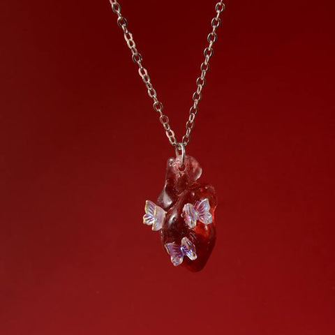 Gothic Geometric Resin Polishing Women's Rings Earrings Necklace