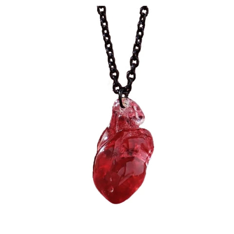 Gothic Geometric Resin Polishing Women's Rings Earrings Necklace