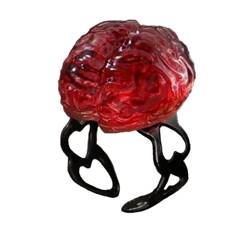 Gothic Geometric Resin Polishing Women's Rings Earrings Necklace