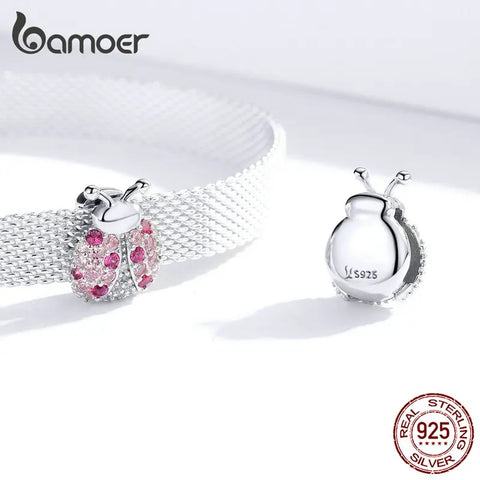 BAMOER Strand Bracelets Hot 925 Sterling Silver Metropolitan Style Women Fashion Bracelets Jewelry Gift 17CM-20CM SCX001