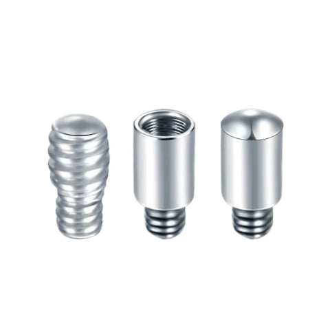 1Pc/5Pcs G23 Titanium Extension Bar for Labret Tongue Ring Micro Dermal Anchor Piercing Earring Rods Body Piercing Accessories